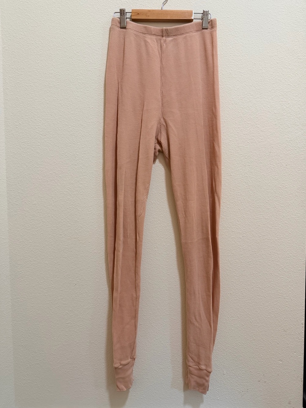 Rudy Jude Waffle Thermal Leggings in Mallow Pink